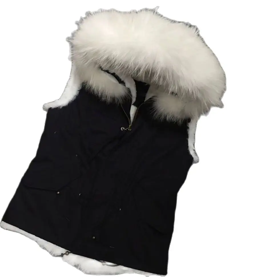 Fashion Black Casual Vest Mr Mrs Winter Fashion Street Wear White Fur Vest Coat
Fashion Black Casual Vest Mr Mrs Winter Fashion Street Wear White Fur Vest Coat