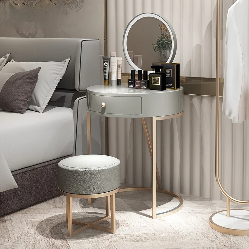 GY Light Luxury Dressing Table Small Simple Bedroom Back Modern Style Bedside Table Integrated European Dressing Table
GY Light Luxury Dressing Table Small Simple Bedroom Back Modern Style Bedside Table Integrated European Dressing Table