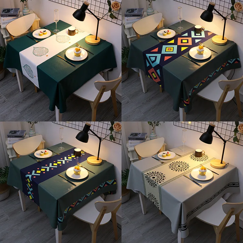 Table Cloth Fabric Waterproof Anti-Scald Oil-Proof Disposable Coffee Tablecloth Square Household PVC Square Table Cloth
Table Cloth Fabric Waterproof Anti-Scald Oil-Proof Disposable Coffee Tablecloth Square Household PVC Square Table Cloth