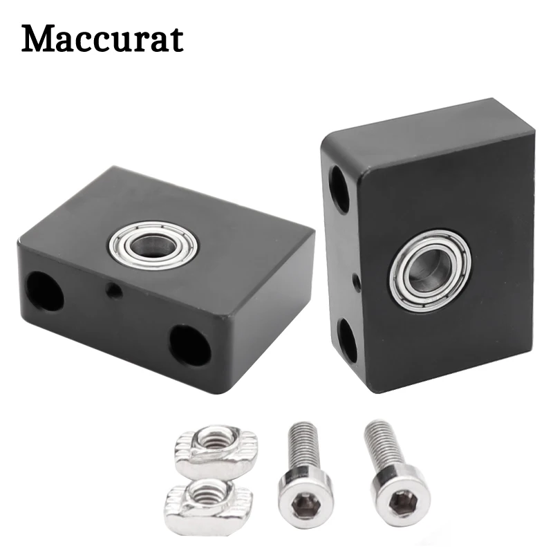 1PC 3D Printer Parts Aluminum Z-Axis Leadscrew Top Mount T8 Fixing Bracket Z-Rod Bearing Holder For Ender 3 Ender 3 PRO/CR10
1PC 3D Printer Parts Aluminum Z-Axis Leadscrew Top Mount T8 Fixing Bracket Z-Rod Bearing Holder For Ender 3 Ender 3 PRO/CR10