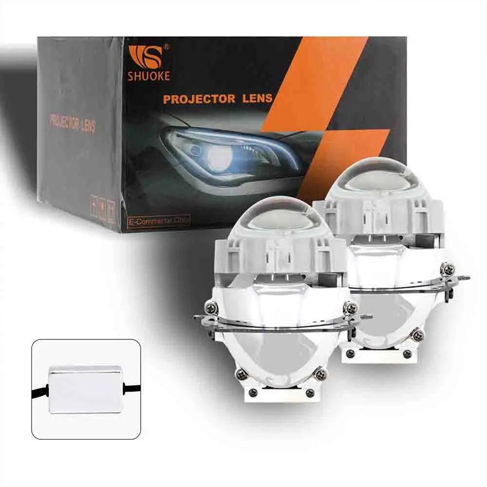 14000LM RHD 2.5 Inch Headlight Biled Projector Lens Hella 3R 5 DRL Function Car Moto 160W LED Headlight Retrofit Lens for Car
14000LM RHD 2.5 Inch Headlight Biled Projector Lens Hella 3R 5 DRL Function Car Moto 160W LED Headlight Retrofit Lens for Car