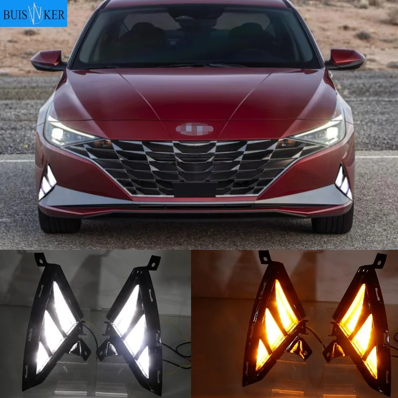 1 set led drl for Hyundai Elantra 2021 Front Bumper Fog Lamp Driving Light headlight Fog Light LED Daytime Running Light
1 set led drl for Hyundai Elantra 2021 Front Bumper Fog Lamp Driving Light headlight Fog Light LED Daytime Running Light
