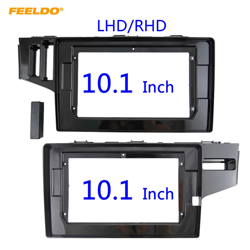 FEELDO Car Radio Stereo 2Din Fascia Frame for Honda Fit Jazz RHD/LHD 10.1 Inch Big Screen DVD Dashboard Panel Mount Trim Kit
FEELDO Car Radio Stereo 2Din Fascia Frame for Honda Fit Jazz RHD/LHD 10.1 Inch Big Screen DVD Dashboard Panel Mount Trim Kit
