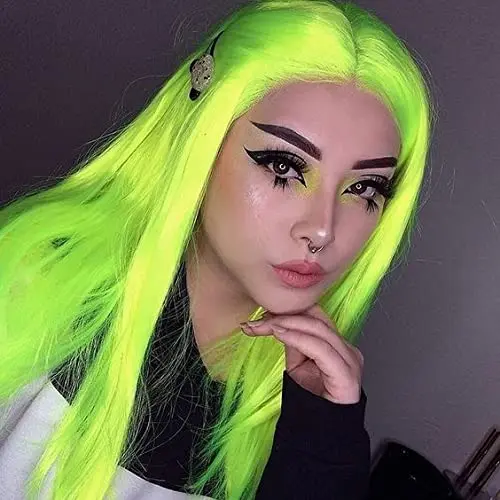 Melody Green Lace Front Wigs Straight Light Green Synthetic Hair Natural Heat Resistant Hair Wigs Half Hand Tied Wigs
Melody Green Lace Front Wigs Straight Light Green Synthetic Hair Natural Heat Resistant Hair Wigs Half Hand Tied Wigs