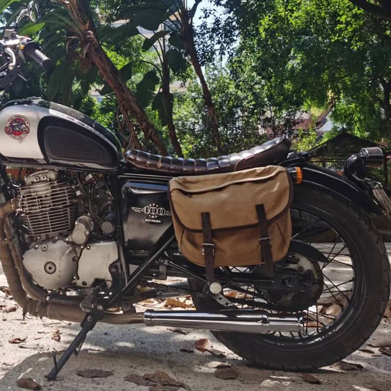 Retro rider motorcycle bag men's multifunctional commuter side panel waterproof side bag motorcycle canvas shoulder bag Flap
Retro rider motorcycle bag men's multifunctional commuter side panel waterproof side bag motorcycle canvas shoulder bag Flap