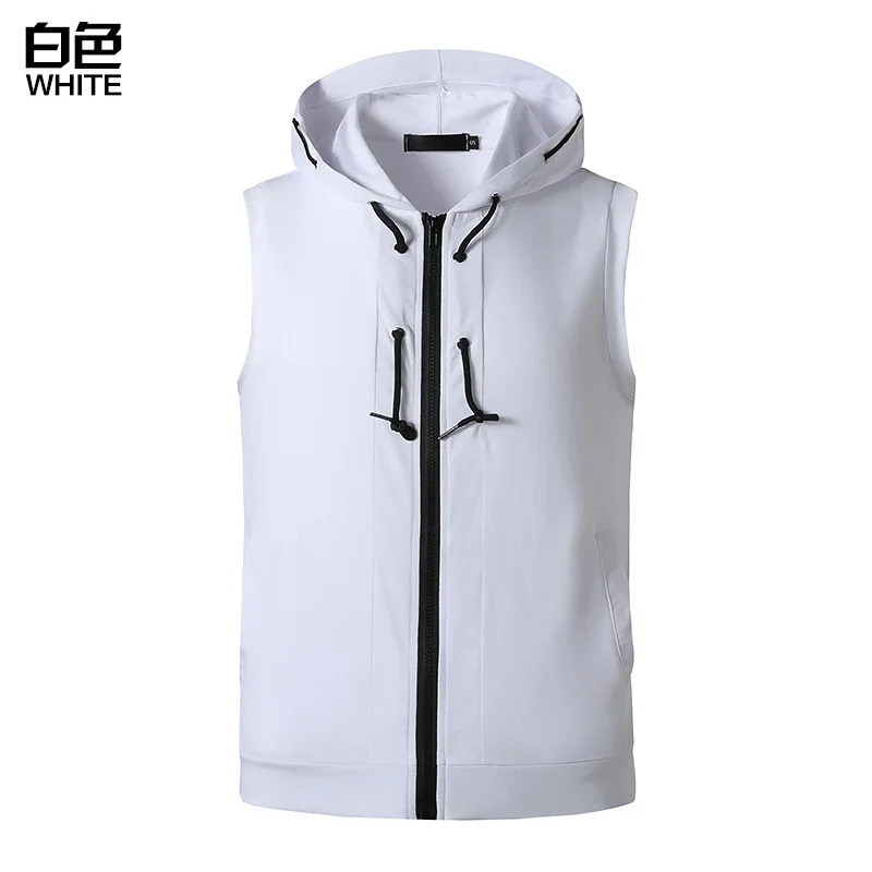 Men's Long Sleeve Fashion Europe And America Solid Color Hoodie Vest Fitted Sweatshirt Youth All-Match Casual Zipper Comfortable
Men's Long Sleeve Fashion Europe And America Solid Color Hoodie Vest Fitted Sweatshirt Youth All-Match Casual Zipper Comfortable