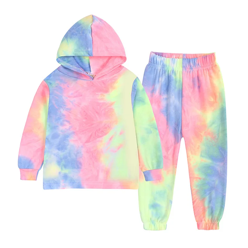 Baby Girl Clothes Sets Kids Tie-dyed Sweatshirt Toddler Pants Hooded Outwear Outfits Autumn Clothing Tracksuits
Baby Girl Clothes Sets Kids Tie-dyed Sweatshirt Toddler Pants Hooded Outwear Outfits Autumn Clothing Tracksuits