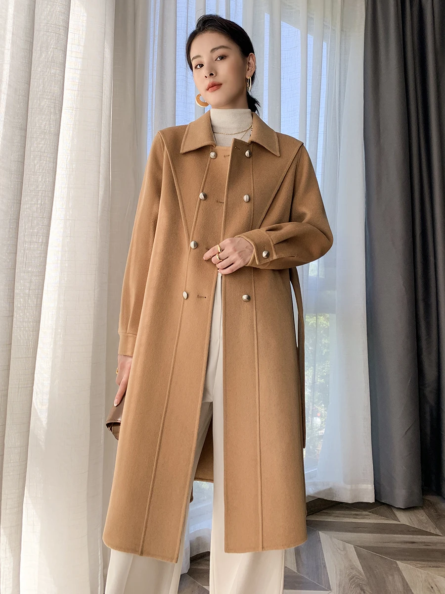 100% Wool Coat For Women Autumn Jacket New Arrival Double-Sided Cashmere Alpaca Coat Winter Women's Long Woolen Coat
100% Wool Coat For Women Autumn Jacket New Arrival Double-Sided Cashmere Alpaca Coat Winter Women's Long Woolen Coat