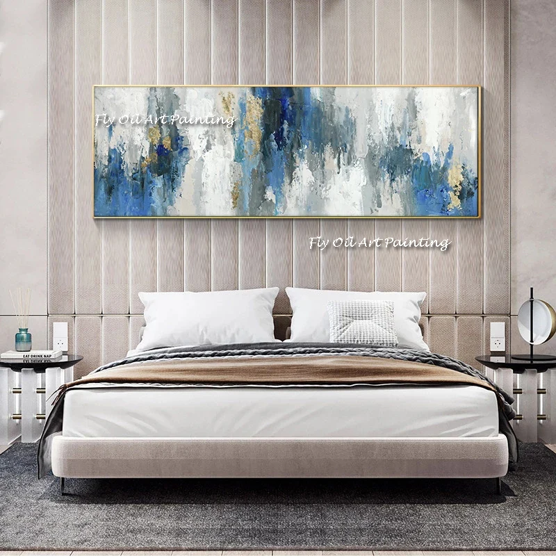 Abstract Blue Color Oil Painting Real Hand-painted Wall Pictures Canvas For Living Room Decoration Art Unframed Texture Artwork
Abstract Blue Color Oil Painting Real Hand-painted Wall Pictures Canvas For Living Room Decoration Art Unframed Texture Artwork