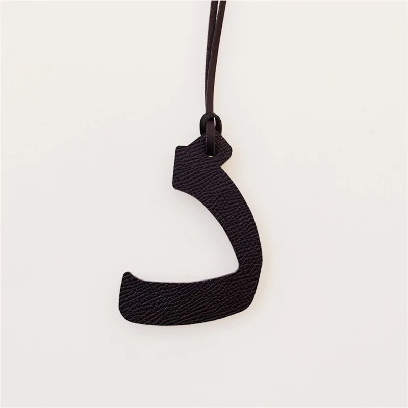 HIGHREAL Custom Made Luxury Genuine Leather Character Alphabet Arabic Letter D Keychain Women Bag Charm Backpack Pendant
HIGHREAL Custom Made Luxury Genuine Leather Character Alphabet Arabic Letter D Keychain Women Bag Charm Backpack Pendant