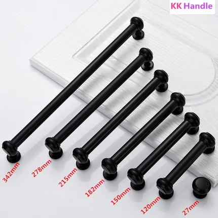 1PCS Black Cabinet Handle Bar Kitchen Door Knob Furniture Drawer Pull wardrobe cabinet door long handle Hole distance 96~320mm
1PCS Black Cabinet Handle Bar Kitchen Door Knob Furniture Drawer Pull wardrobe cabinet door long handle Hole distance 96~320mm
