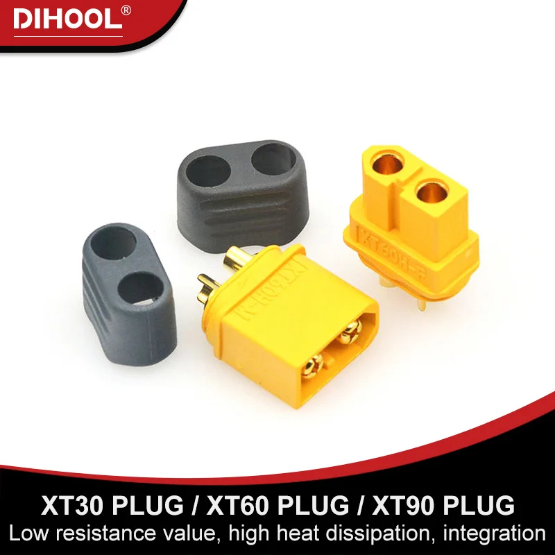 10 Pairs of XT30 XT60 XT90 Connectors Male Female Bullet Gold Plated Connector Plugs For RC Lipo Battery
10 Pairs of XT30 XT60 XT90 Connectors Male Female Bullet Gold Plated Connector Plugs For RC Lipo Battery