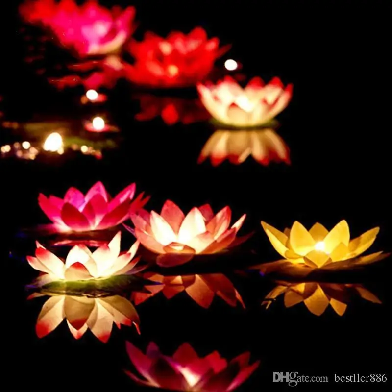 2019 New Artificial LED Floating Lotus Flower Candle Lamp With Colorful Changed Lights For Wedding Party Decorations Supplies
2019 New Artificial LED Floating Lotus Flower Candle Lamp With Colorful Changed Lights For Wedding Party Decorations Supplies
