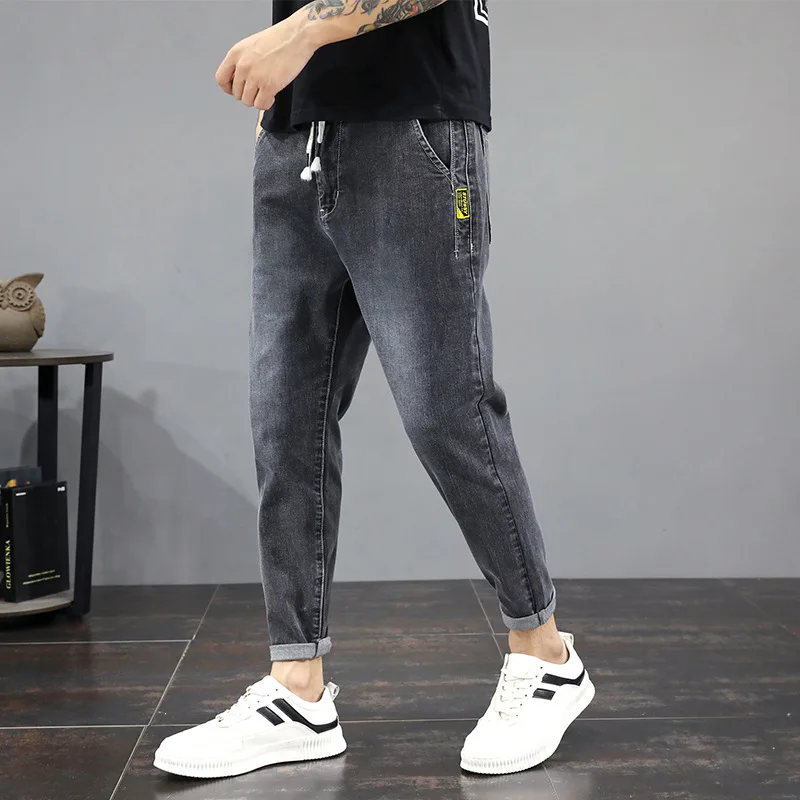 Summer 2021 teenager street Casual Denim jeans men's loose men's thin Korean small feet casual teenager harem pants men
Summer 2021 teenager street Casual Denim jeans men's loose men's thin Korean small feet casual teenager harem pants men