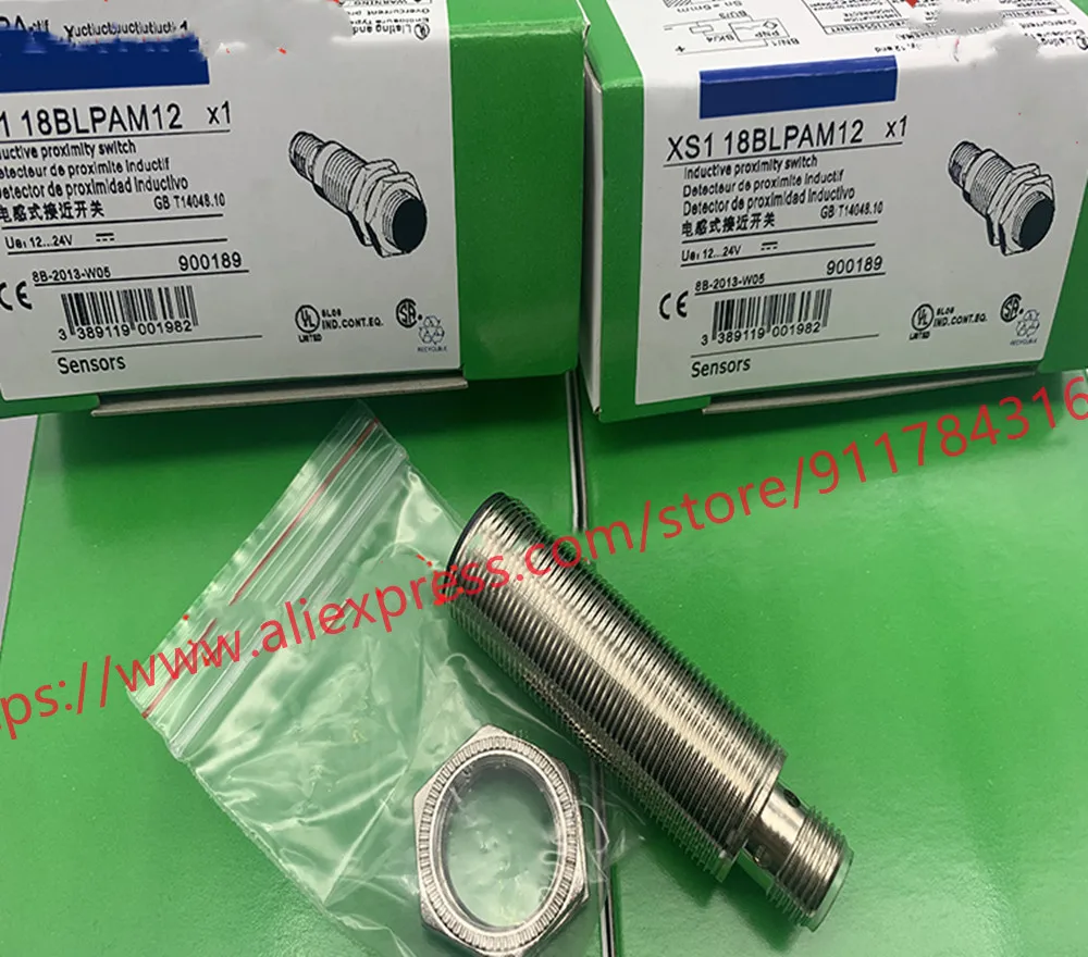 3pcs New High Quality schneider switch Plug-in proximity switch XS118BLPAM12C XS118BLPAM12
3pcs New High Quality schneider switch Plug-in proximity switch XS118BLPAM12C XS118BLPAM12