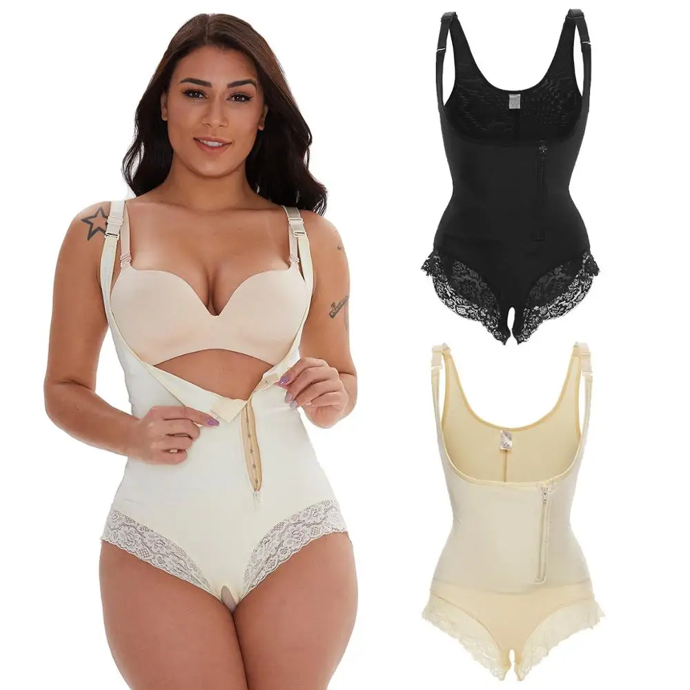 Nadaingaa Lace Full Body Shaper Tummy Control Bodysuit Waist Cinche Underbust Shapewear Slimming Trainer Panties Gridle Bodysuit
Nadaingaa Lace Full Body Shaper Tummy Control Bodysuit Waist Cinche Underbust Shapewear Slimming Trainer Panties Gridle Bodysuit