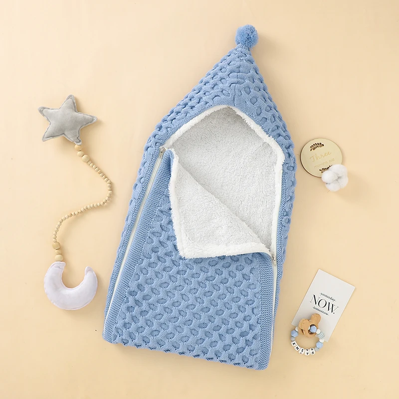 Newborn Baby Sleeping Bag Solid Knitted Infant Girl Boy Bebe Sleep Sack Fashion Zipper Toddler Stroller Warm Wrap Swaddle Winter
Newborn Baby Sleeping Bag Solid Knitted Infant Girl Boy Bebe Sleep Sack Fashion Zipper Toddler Stroller Warm Wrap Swaddle Winter