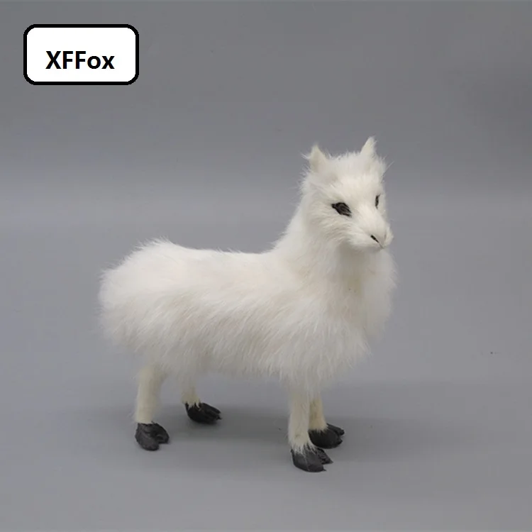 Милая имитационная модель альпаки, реалистичная белая овечка, подарок, из полиэтиленового меха, 16x17 см
Милая имитационная модель альпаки, реалистичная белая овечка, подарок, из полиэтиленового меха, 16x17 см