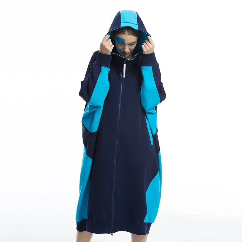 Spring Autumn Women New 2020 Casual Ultra Loose Long Hooded Knitted Cotton Sweatshirt Ladies Oversize Hoodies Coat
Spring Autumn Women New 2020 Casual Ultra Loose Long Hooded Knitted Cotton Sweatshirt Ladies Oversize Hoodies Coat