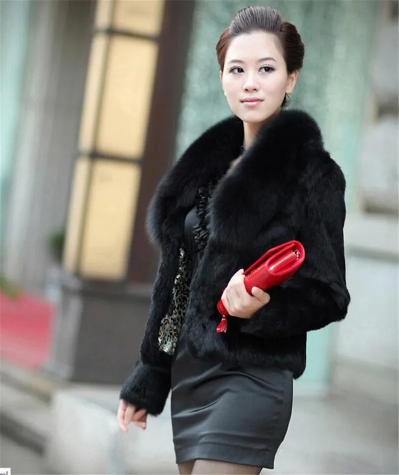 Winter Fur Coat Faux Women Simple Design Fox Furs Collar Coats Womens Rabbit Fur Coat Warm Outerwear Plus Size 4XL WXF41 s s s
Winter Fur Coat Faux Women Simple Design Fox Furs Collar Coats Womens Rabbit Fur Coat Warm Outerwear Plus Size 4XL WXF41 s s s