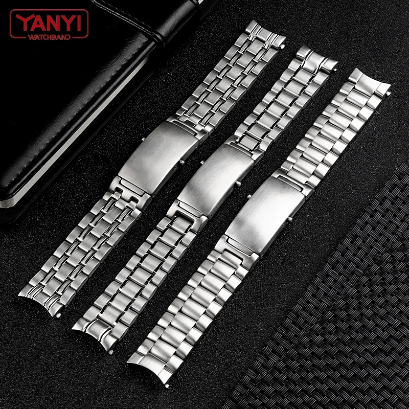 316L Stainless Steel Watchband 20mm Solid Metal Bracelet for Omega Watch 18mm Width 22mm Curved End Luxury Steel Band
316L Stainless Steel Watchband 20mm Solid Metal Bracelet for Omega Watch 18mm Width 22mm Curved End Luxury Steel Band