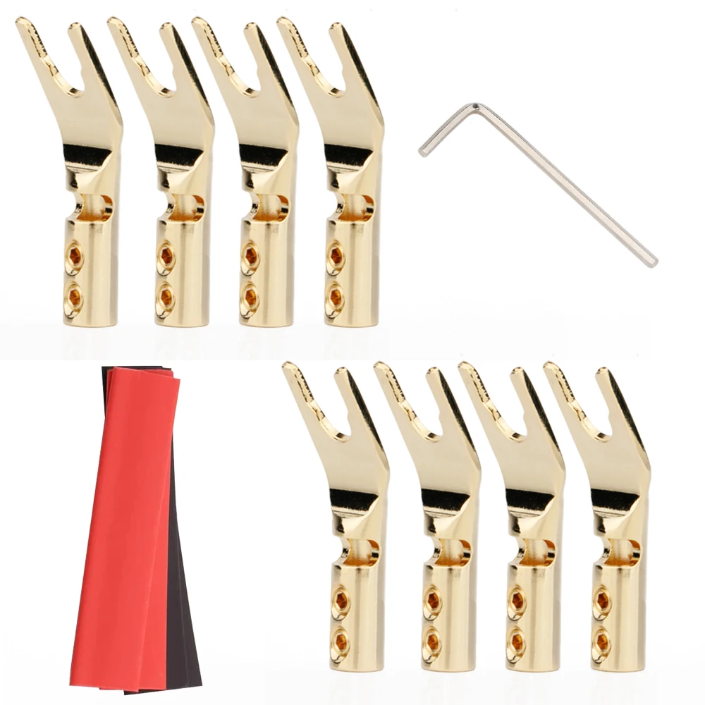 SY1525G/S/R/CU 24K Gold/Silver/Rhodium/Copper Plated Solid Copper Plug Spade Plug Speaker Cable Wire Connector HiFi
SY1525G/S/R/CU 24K Gold/Silver/Rhodium/Copper Plated Solid Copper Plug Spade Plug Speaker Cable Wire Connector HiFi