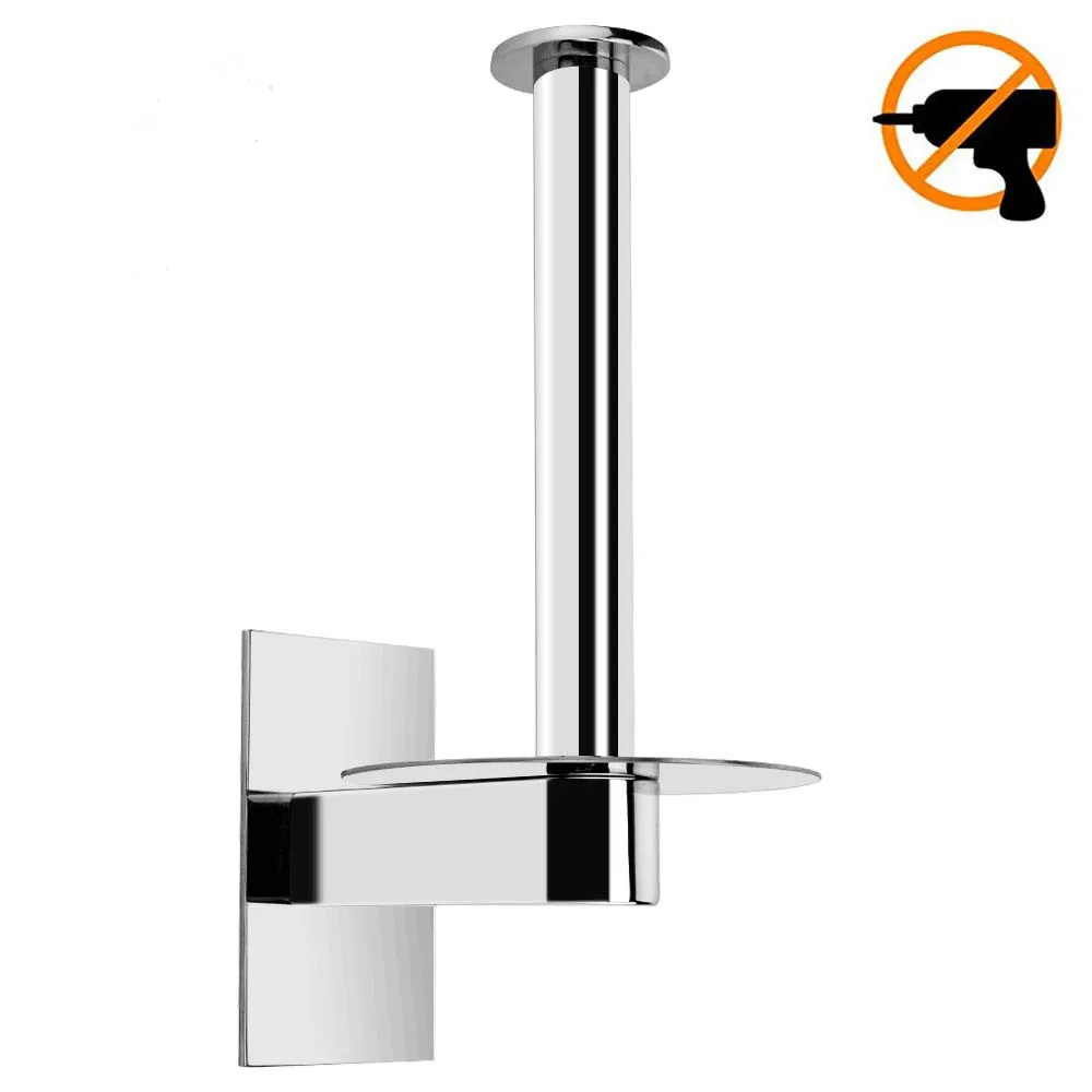 304 Stainless Steel Toilet Paper Holder 3M Self-Adhesive Polished Toilet Paper Rack Bathroom Accessories
304 Stainless Steel Toilet Paper Holder 3M Self-Adhesive Polished Toilet Paper Rack Bathroom Accessories