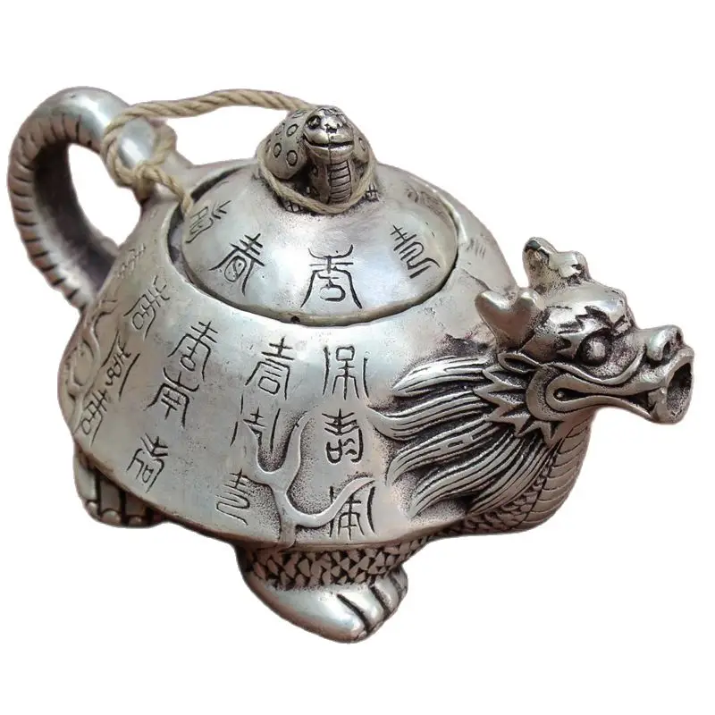 Miscellaneous small antique ornaments gifts home copper kettle magic promotion four Dragon pot
Miscellaneous small antique ornaments gifts home copper kettle magic promotion four Dragon pot