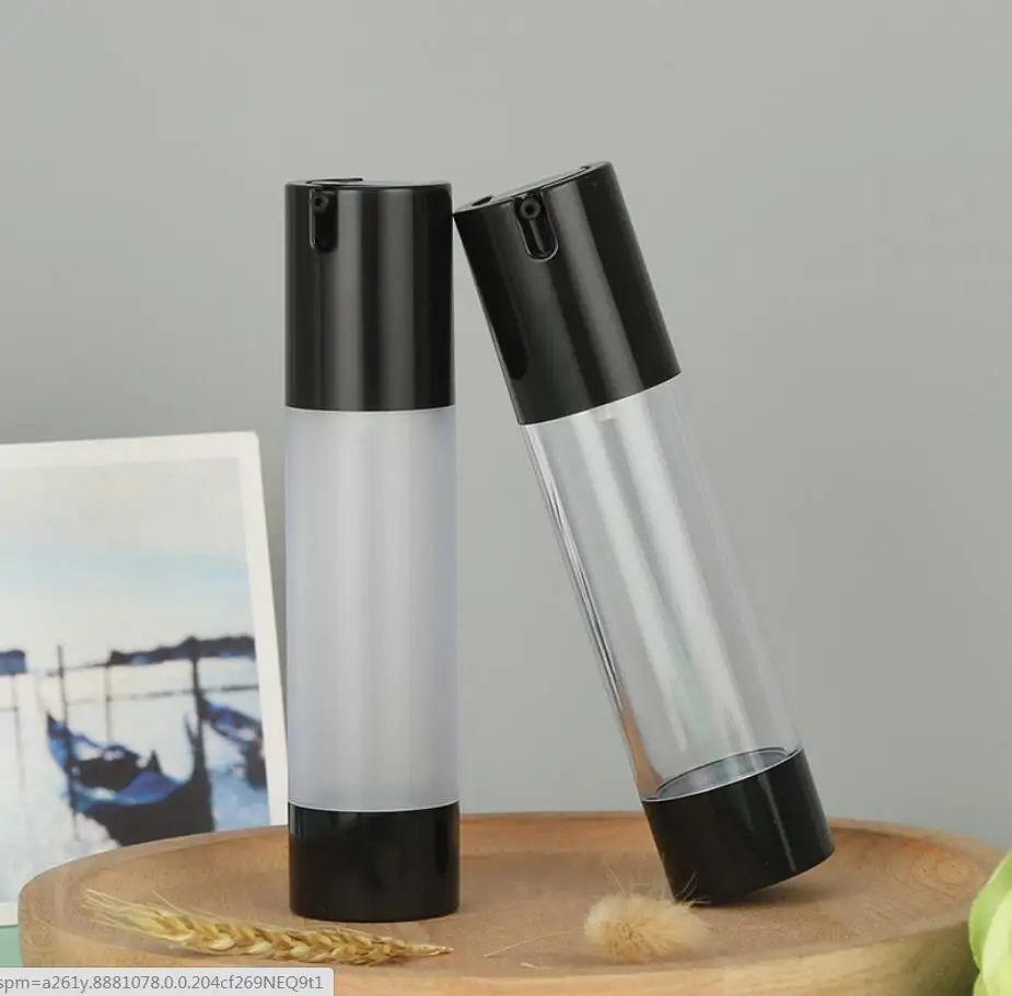 Вакуумная бутылка 50 мл, пластиковая бутылка, черная помпа/Нижняя прозрачная бутылка для лосьона/эмульсии/сыворотки/основы для упаковки
Вакуумная бутылка 50 мл, пластиковая бутылка, черная помпа/Нижняя прозрачная бутылка для лосьона/эмульсии/сыворотки/основы для упаковки