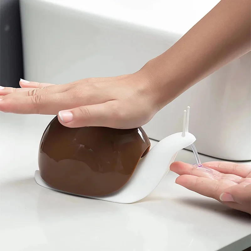 120ML Soap Dispenser Creative Portable Snail Shape Push Type Children's Lotion Bottle Hand Sanitizer Bottle Bathroom Accessories
120ML Soap Dispenser Creative Portable Snail Shape Push Type Children's Lotion Bottle Hand Sanitizer Bottle Bathroom Accessories