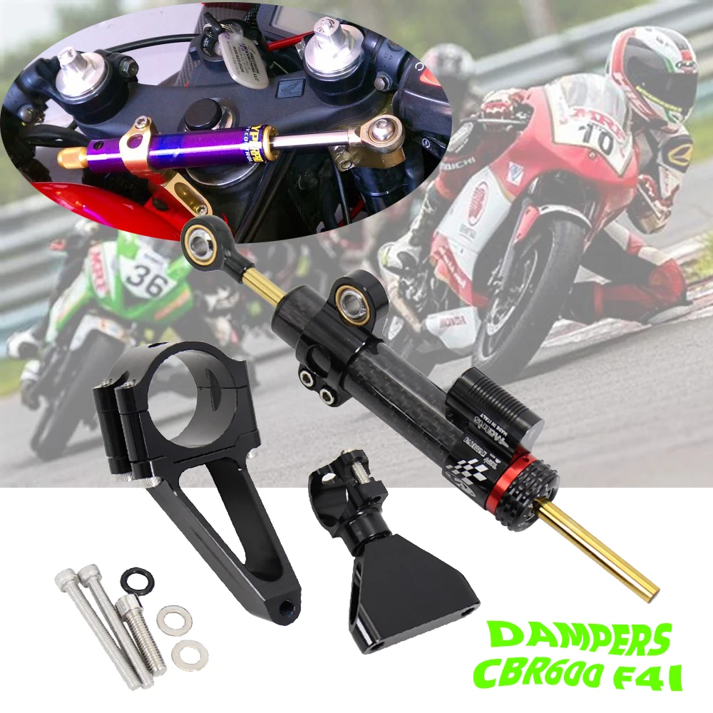 CNC Motorcycle For HONDA CBR600 Steering Dampers Stabilizer Bracket Mount Kit Support F4i CBR600 1999-2007 2002 2003 2004
CNC Motorcycle For HONDA CBR600 Steering Dampers Stabilizer Bracket Mount Kit Support F4i CBR600 1999-2007 2002 2003 2004