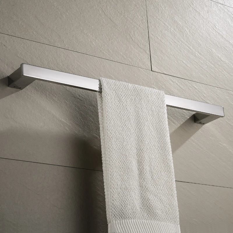 Stainless Steel Towel Rack Towel Bar Bathroom Hanger Towel Rack Wall-mounted Shelf Single Rod Bathroom Accessories
Stainless Steel Towel Rack Towel Bar Bathroom Hanger Towel Rack Wall-mounted Shelf Single Rod Bathroom Accessories
