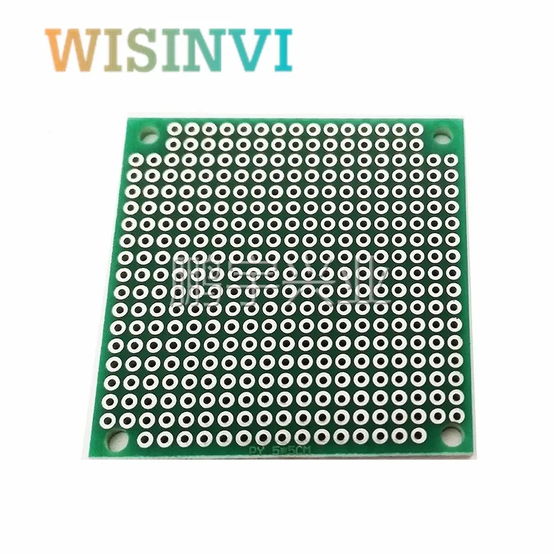5pcs 5x5cm 50x50 mm Single Side Prototype PCB Universal Printed Circuit Board Protoboard For Arduino
5pcs 5x5cm 50x50 mm Single Side Prototype PCB Universal Printed Circuit Board Protoboard For Arduino