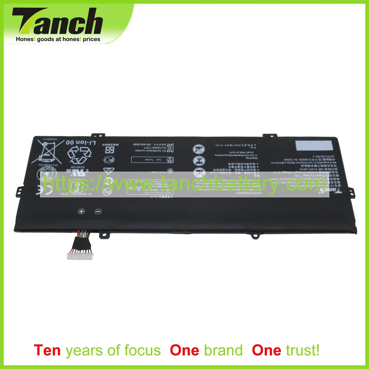 Tanch HB4593R1ECW Laptop Batteries for HUAWEI MagicBook MateBook X Pro 13.9 X Pro i7 2018 2019 MACH-W29 7.6V 4 ce
Tanch HB4593R1ECW Laptop Batteries for HUAWEI MagicBook MateBook X Pro 13.9 X Pro i7 2018 2019 MACH-W29 7.6V 4 ce