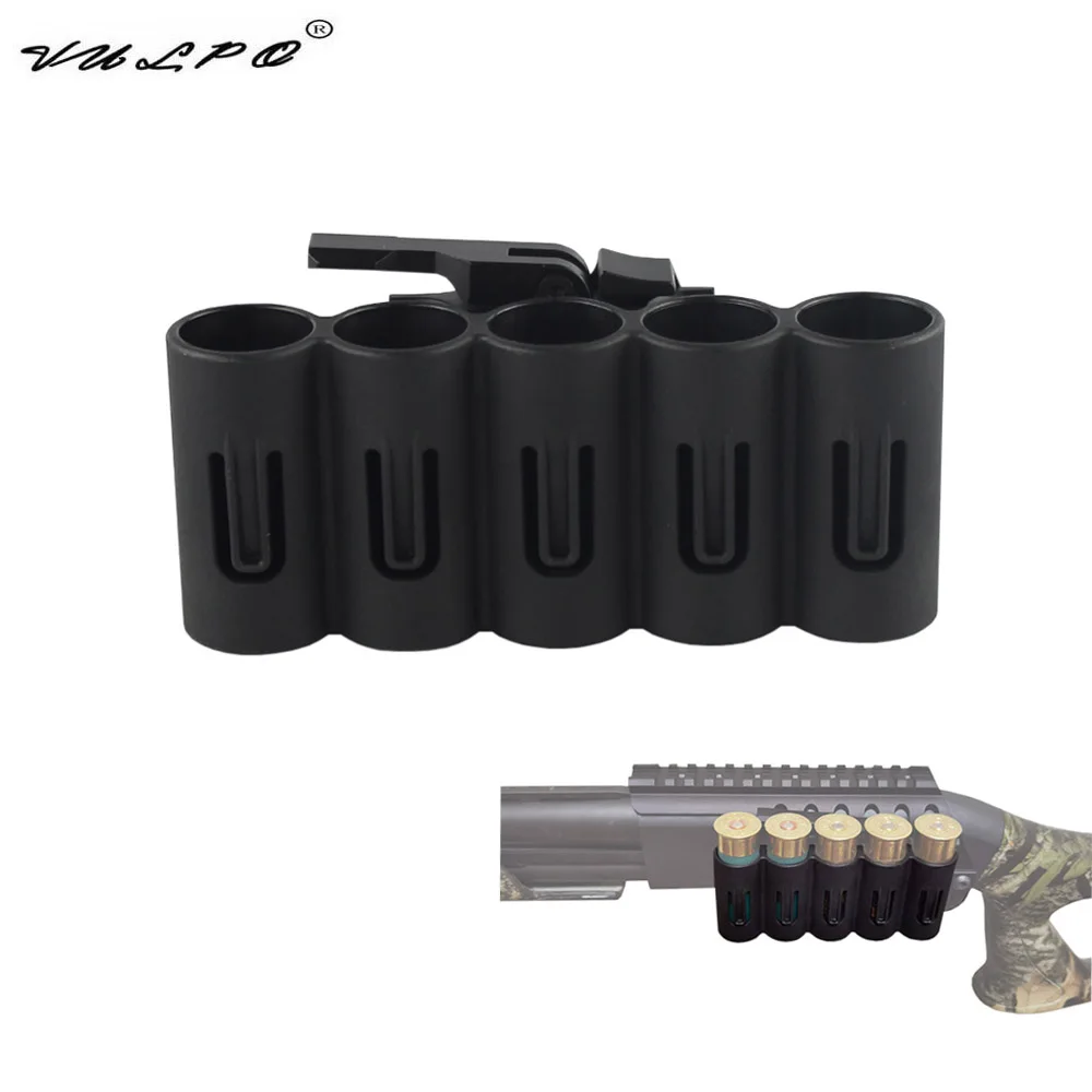 VULPO New Tactical Shotgun Shell Holder Carrier For 20mm picatinny Rail Mount Hunting Airsoft Paintball Accessories
VULPO New Tactical Shotgun Shell Holder Carrier For 20mm picatinny Rail Mount Hunting Airsoft Paintball Accessories