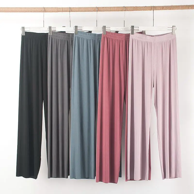 Classical Dance Costumes 6 Solid Color Ice Silk Thin Soft Loose Long Elasticity Pants Ladies Jazz Modern Dance Practice Clothes
Classical Dance Costumes 6 Solid Color Ice Silk Thin Soft Loose Long Elasticity Pants Ladies Jazz Modern Dance Practice Clothes
