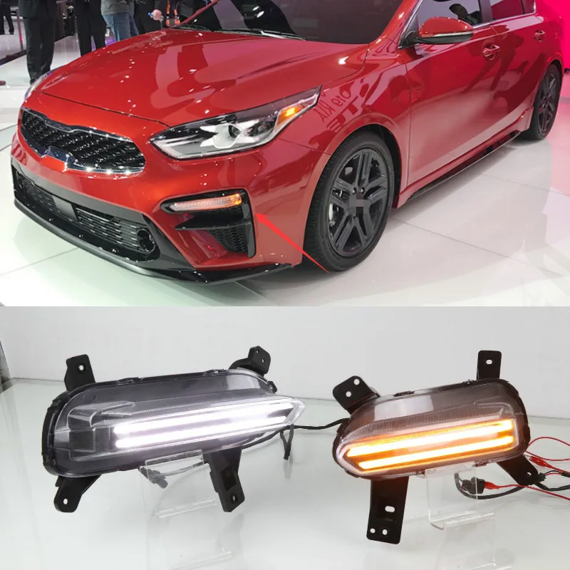 2PCS LED Daytime Running Light For Kia K3 Cerato 2018 2019 2020 Flowing Turn Signal Relay 12V Car DRL Fog Lamp Decoration
2PCS LED Daytime Running Light For Kia K3 Cerato 2018 2019 2020 Flowing Turn Signal Relay 12V Car DRL Fog Lamp Decoration