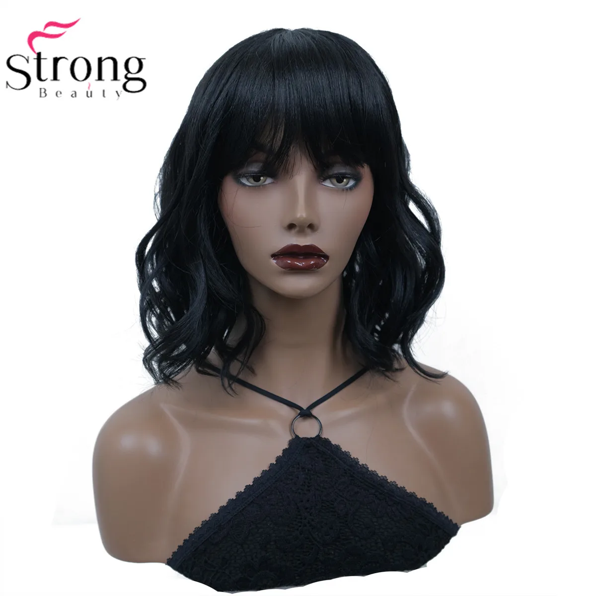 StrongBeauty женский средний черный парик Natura вьющиеся синтетические парики волосы
StrongBeauty женский средний черный парик Natura вьющиеся синтетические парики волосы