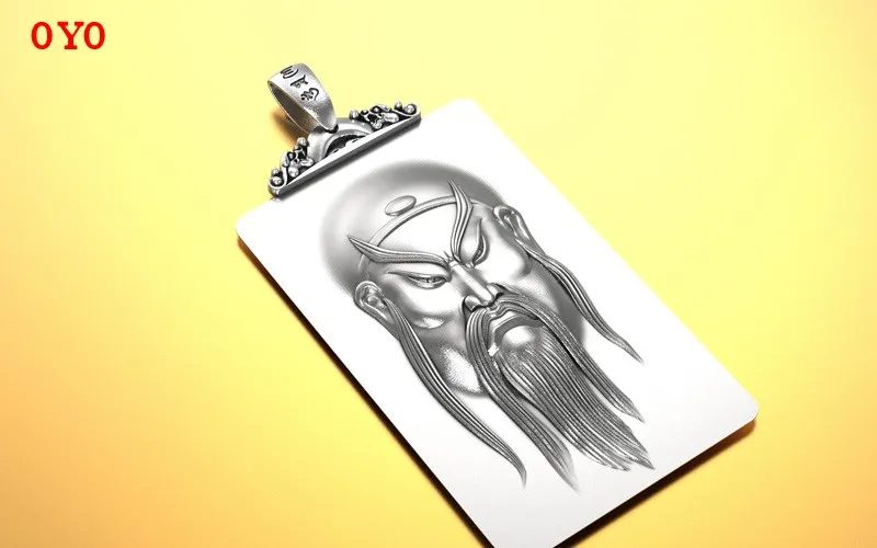 New 999 sterling silver jewelry Thai silver Guan public relations Yuwu God of wealth atmospheric men's domineering pendant
New 999 sterling silver jewelry Thai silver Guan public relations Yuwu God of wealth atmospheric men's domineering pendant