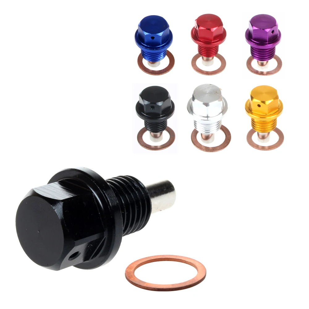 M12 * 1.5 M12*1.25 M14*1.5 Magnetic drain plug/oil pan drain plug is suitable for most vehicles with thread
M12 * 1.5 M12*1.25 M14*1.5 Magnetic drain plug/oil pan drain plug is suitable for most vehicles with thread