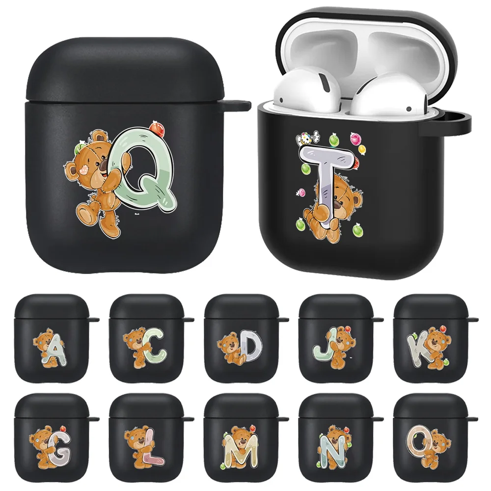 Cute Style Airpods Case for Apple Airpods 1/2 Soft Silicone Matte Black Letter Series Wireless Earphone Case Earphone Accessorie
Cute Style Airpods Case for Apple Airpods 1/2 Soft Silicone Matte Black Letter Series Wireless Earphone Case Earphone Accessorie