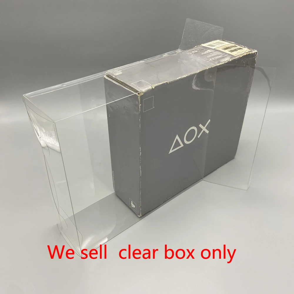 Clear transparent box For PlayStation one for PSone plastic PET Protector collection storage protective box
Clear transparent box For PlayStation one for PSone plastic PET Protector collection storage protective box