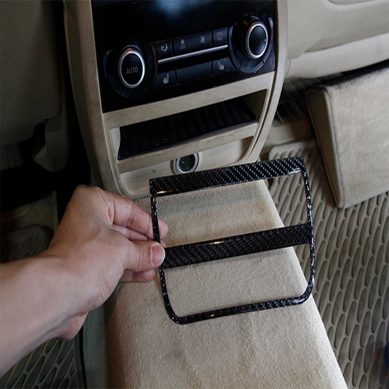 For BMW 5 Series F10 F18 2011-2017 Car Interior Carbon Fiber Rear Air Conditioning Outlet Vent Frame Sticker Accessories
For BMW 5 Series F10 F18 2011-2017 Car Interior Carbon Fiber Rear Air Conditioning Outlet Vent Frame Sticker Accessories