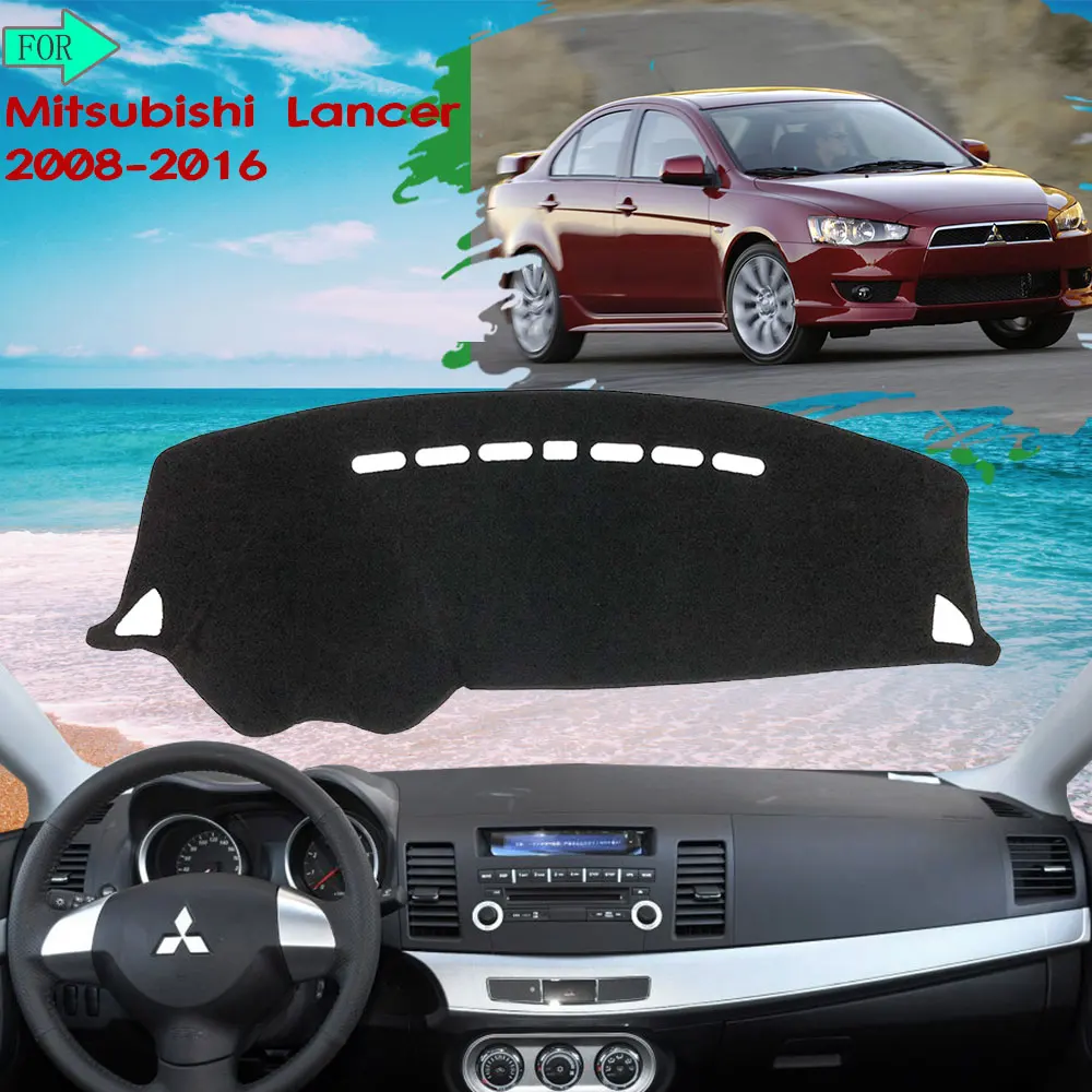 Dashboard Mat Cover Protective Rug Avoid Light Carpet for Mitsubishi Lancer 2008~2016 2009 Ralliart EVO Stickers Car Accessories
Dashboard Mat Cover Protective Rug Avoid Light Carpet for Mitsubishi Lancer 2008~2016 2009 Ralliart EVO Stickers Car Accessories