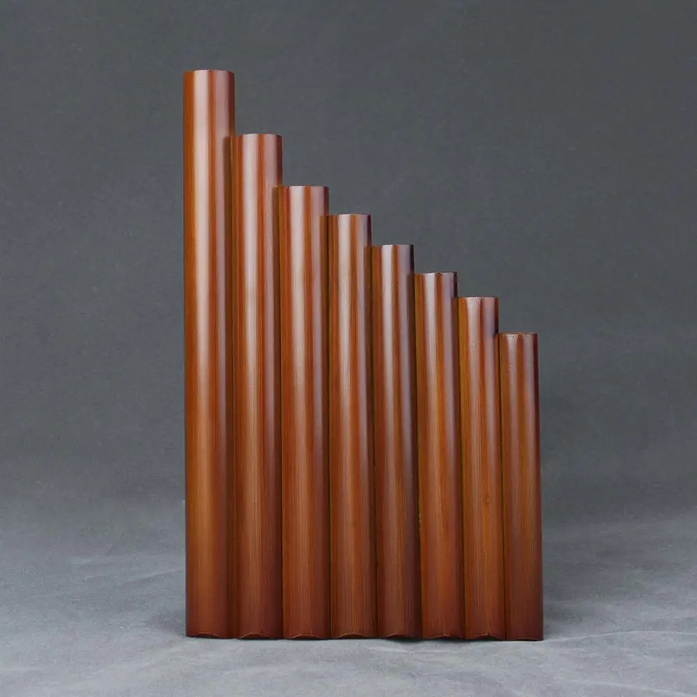 8 Pipes G Key Pan Flute High Quality Pan Pipes Woodwind Instrument Chinese Traditional Musical Instrument Brown Bamboo Pan flute
8 Pipes G Key Pan Flute High Quality Pan Pipes Woodwind Instrument Chinese Traditional Musical Instrument Brown Bamboo Pan flute