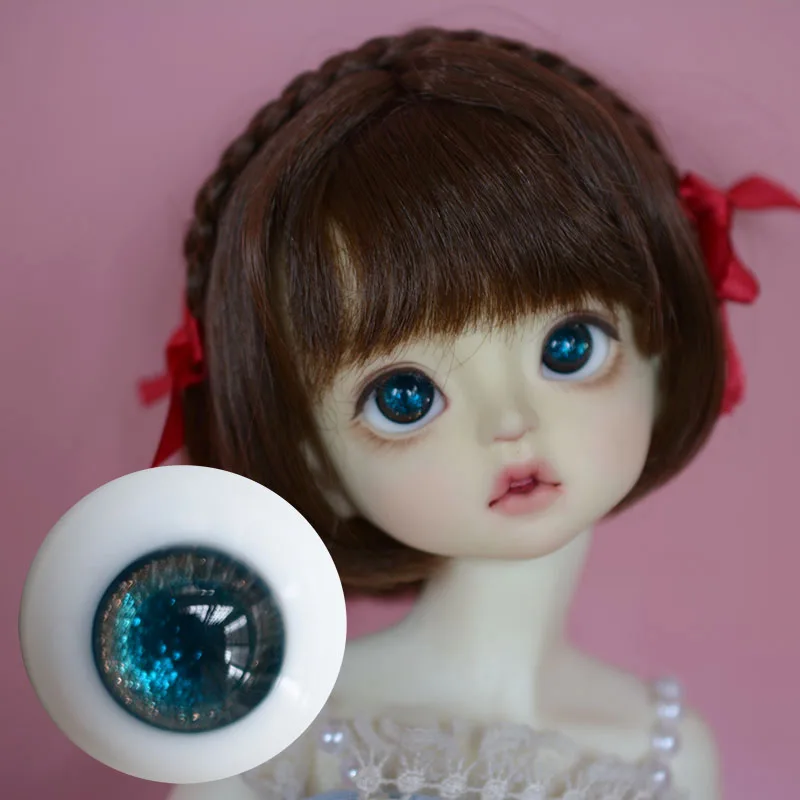 BJD eyeballs are suitable for 1/3 1/4 1/6 size dark blue Milky Way flash pupil glass eyeballs doll accessories
BJD eyeballs are suitable for 1/3 1/4 1/6 size dark blue Milky Way flash pupil glass eyeballs doll accessories