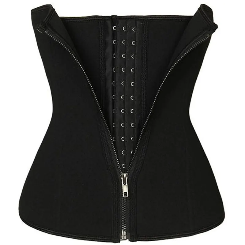 Neoprene Underbust Waist Trainer Corset Belts Zipper Up Slimming Cincher Girdle Whale Boned Workout Fajas Gorset Korsett Corses
Neoprene Underbust Waist Trainer Corset Belts Zipper Up Slimming Cincher Girdle Whale Boned Workout Fajas Gorset Korsett Corses