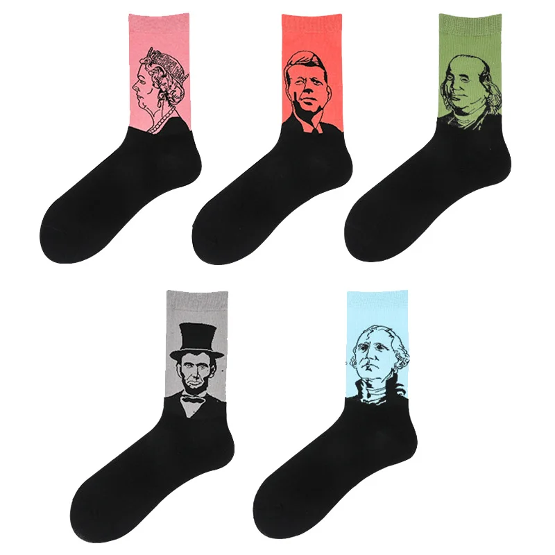Socks Men Women Unisex Personality Hip Hop Retro Art Van Gogh Mural World Famous Oil Painting Man Socks Funny Happy Socks Meias
Socks Men Women Unisex Personality Hip Hop Retro Art Van Gogh Mural World Famous Oil Painting Man Socks Funny Happy Socks Meias