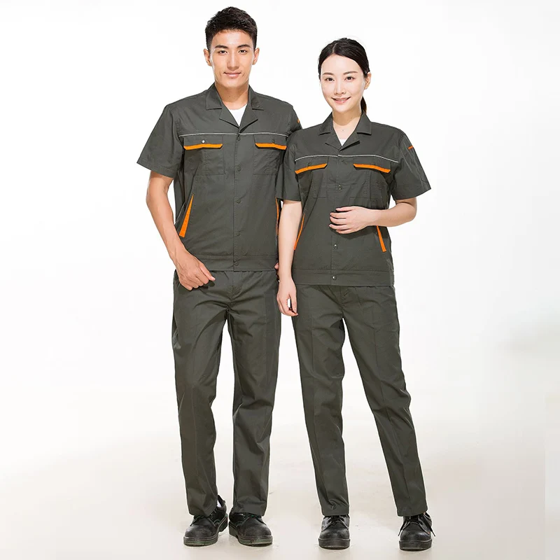 2023 Summer Work Clothing Men Women Factory Welding Auto Repair Workshop Tooling Uniform Breathable Construction Labor Coverall
2023 Summer Work Clothing Men Women Factory Welding Auto Repair Workshop Tooling Uniform Breathable Construction Labor Coverall