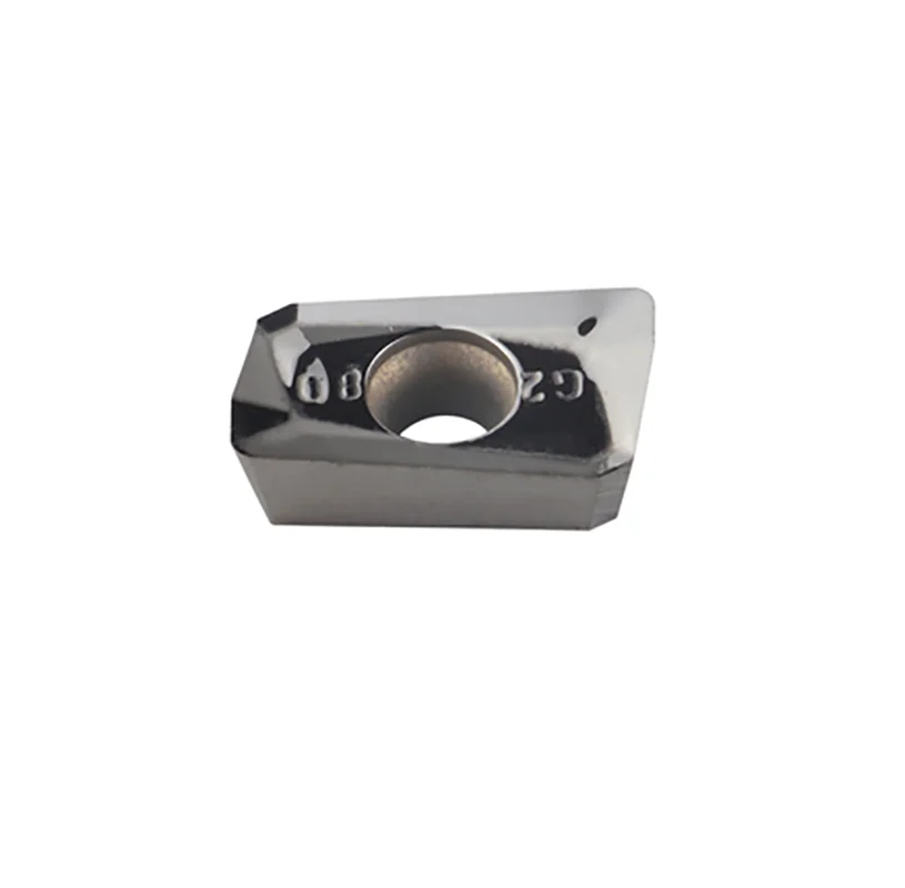 CNC Machining Center R0.8 Alloy Cutter Grain CNC Milling Insert APGT/APKT Milling Insert Coating
CNC Machining Center R0.8 Alloy Cutter Grain CNC Milling Insert APGT/APKT Milling Insert Coating